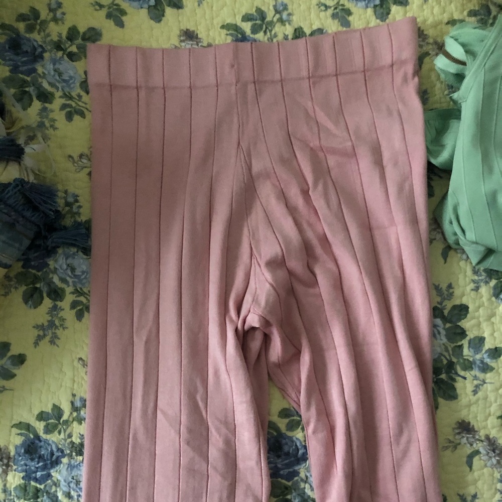 Missguided Ribbed Leggings
